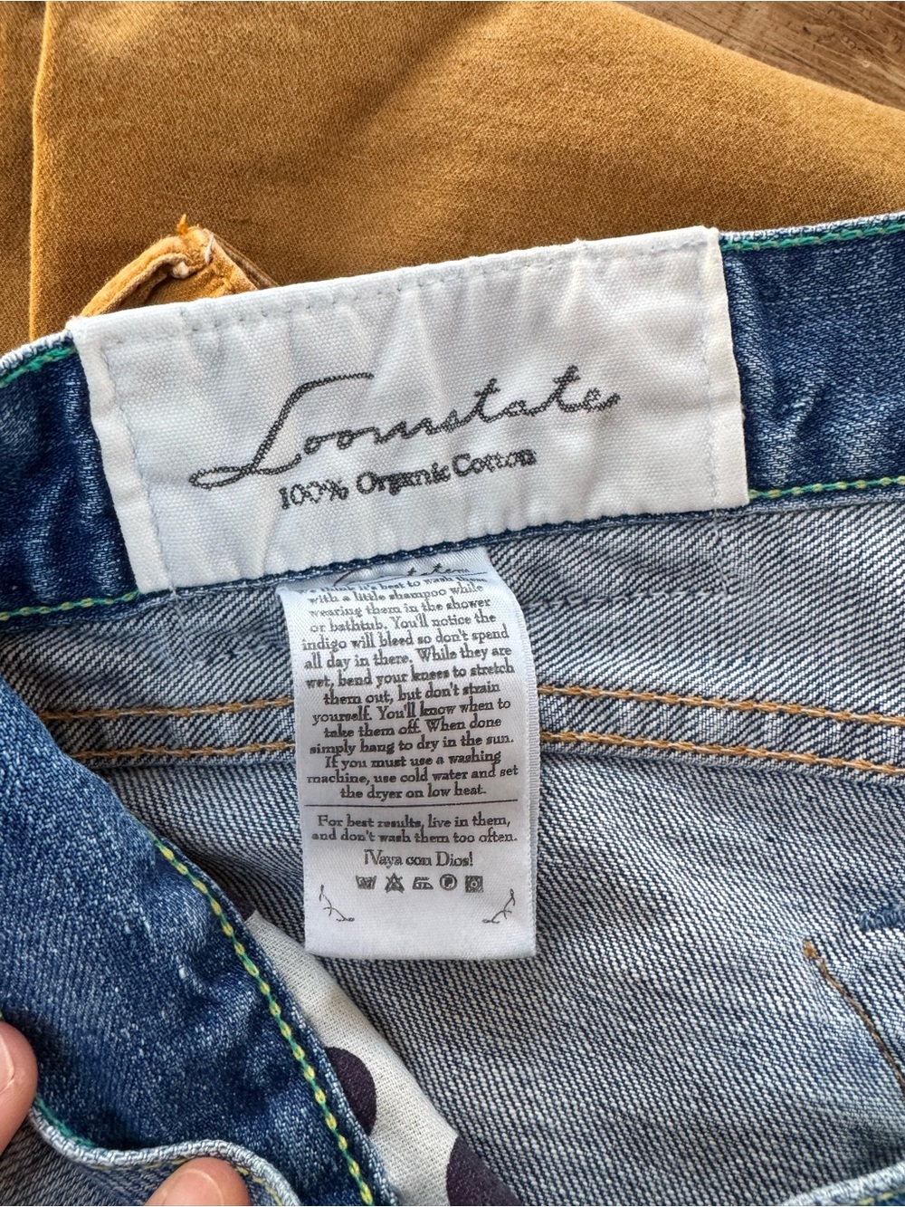 Loomstate Women’s Indigo Denim Jeans